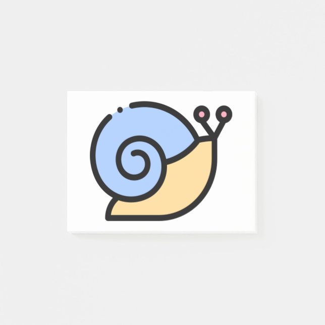 Little Snail Post-it Notes (Front)