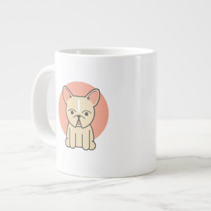 Little Snortles, Cream Large Coffee Mug