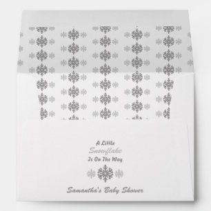 Little Snowflake On The Way Envelope