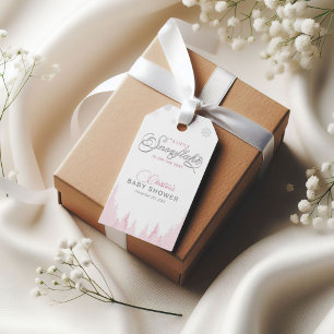 Little Snowflake Winter Baby Shower Gift Tags