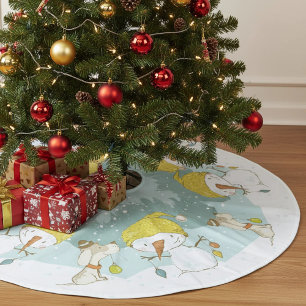 Little Snowman Tree Skirt