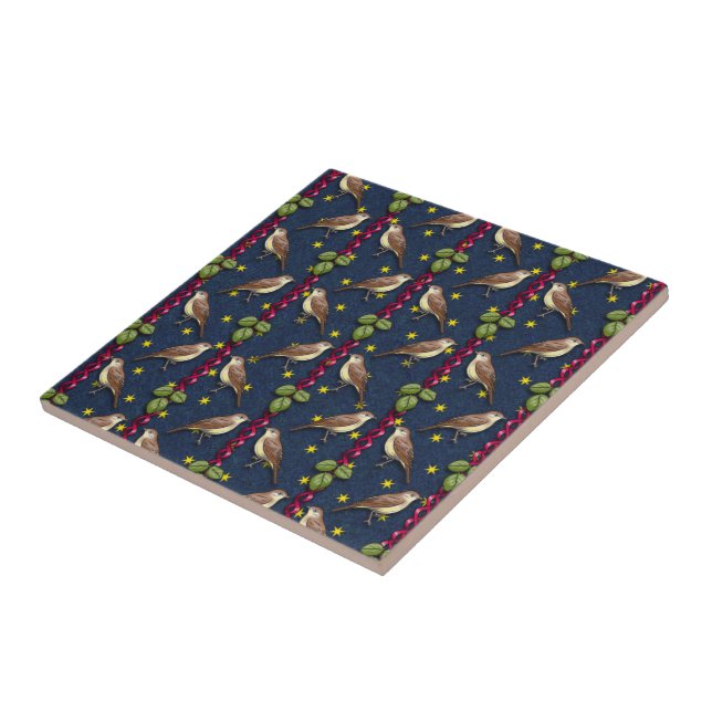 Little Song Birds Tile (Side)