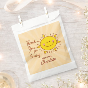 Little Sonshine Baby Shower Thank You For Coming Favour Bags