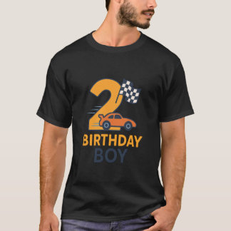 Little Speedster 2nd Birthday Boy T-Shirt