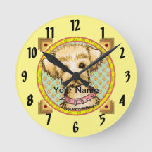 Spike Dog Clock
