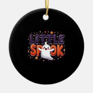 Little Spook Cute Halloween Creative Style Ceramic Tree Decoration