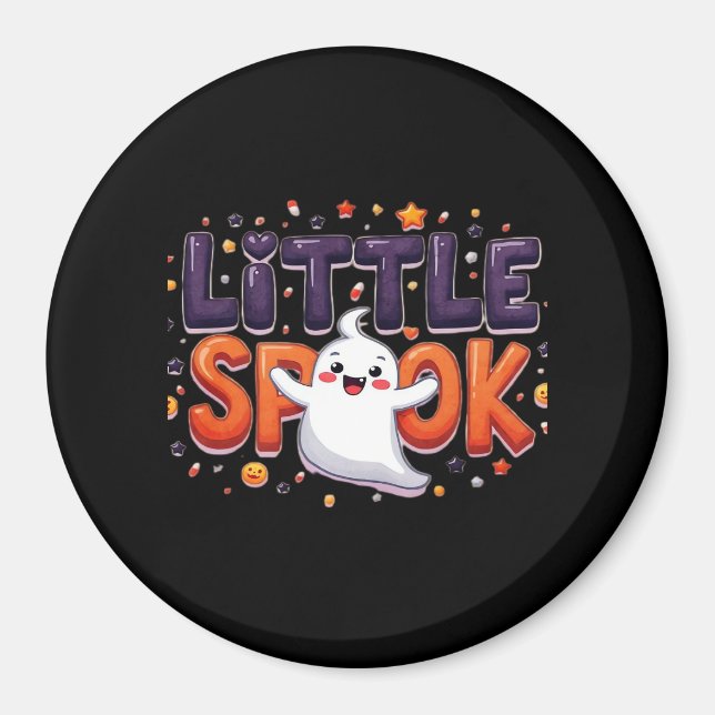 Little Spook Cute Halloween Creative Style Magnet (Front)