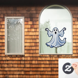 Little Spooky Ghost - Halloween 11 - Fan Fun Window Cling