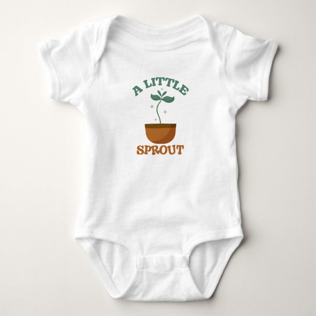 Little Sprout Baby Bodysuit (Front)