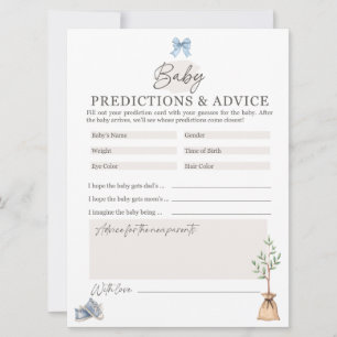 Little Sprout Baby Shower Game Holiday Card