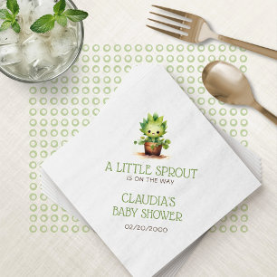 Little Sprout Baby Shower Napkin