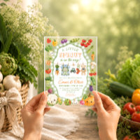 Little Sprout Farmers Market Boy Baby Shower
