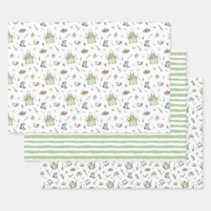 Little Sprout or Garden Wrapping Paper Sheet