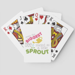 Little Sprout Playing Cards