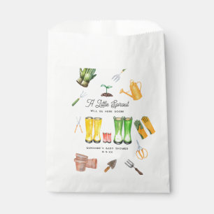 Little Sprout Red Boots Garden Baby Shower Favour Bags