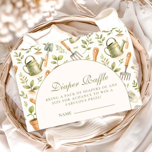 Little Sprout Spring Garden Diapper Raffle Enclosure Card (Creator Uploaded)