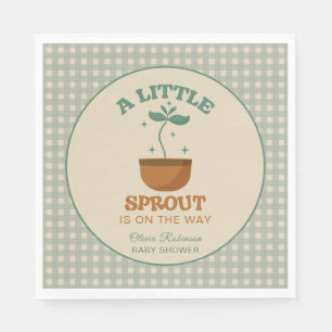  Little Sprouts Garden Party Baby Shower Napkin