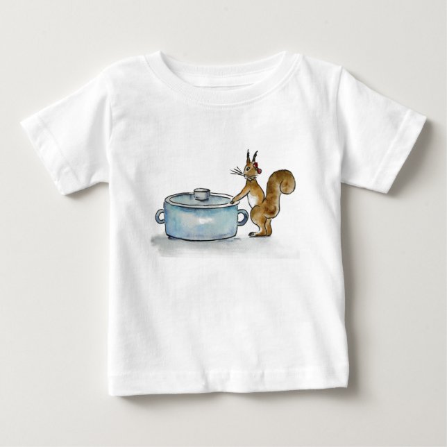 little squirrel baby T-Shirt (Front)