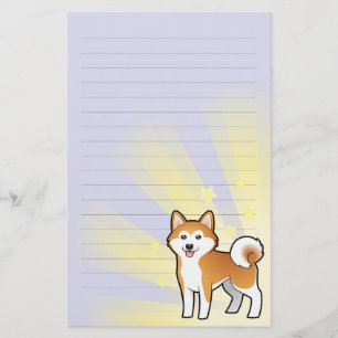 Little Star Akita Inu / Shiba Inu Stationery