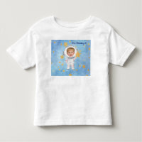Little Star Astronaut Birthday T-Shirt