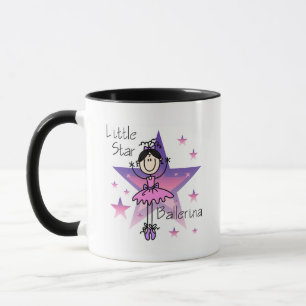 Little Star Ballerina-Black Hair Mug