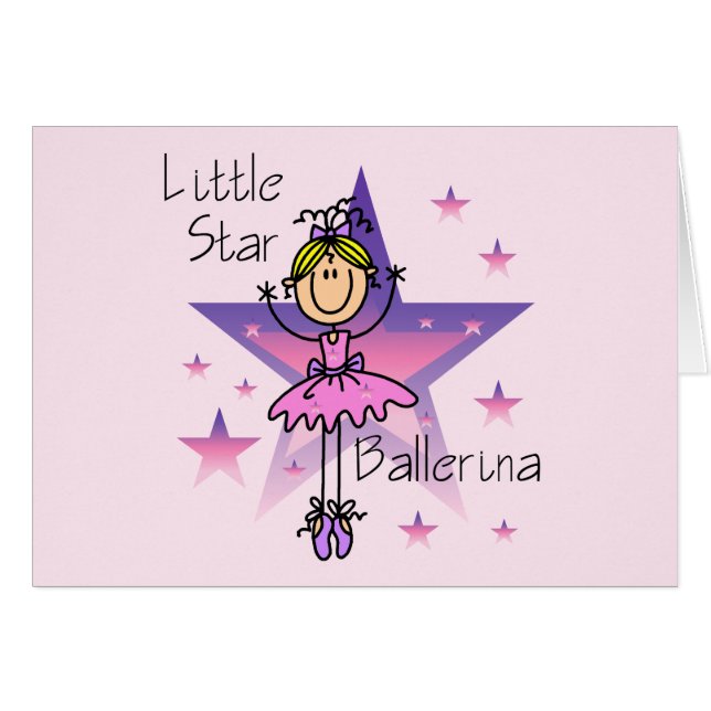 Little Star Ballerina - Blonde Hair (Front Horizontal)