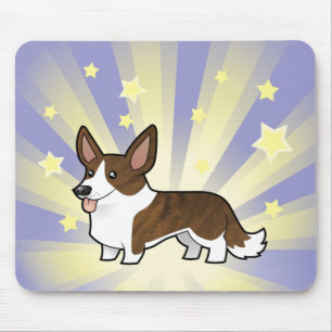 Little Star Cardigan Welsh Corgi Mouse Mat