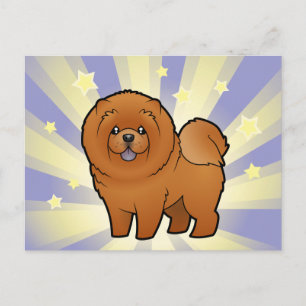 Little Star Chow Chow Postcard