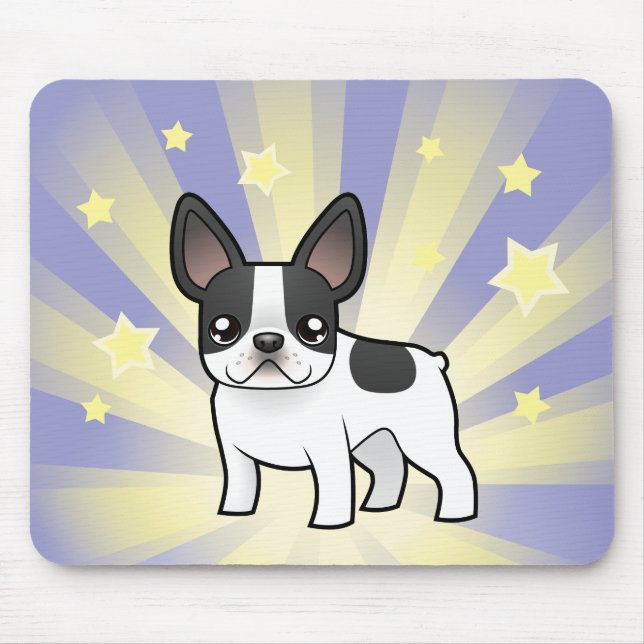 Little Star French Bulldog Mouse Mat (Front)