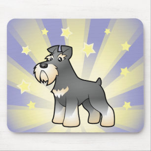 Little Star Giant/Standard/Miniature Schnauzer Mouse Mat