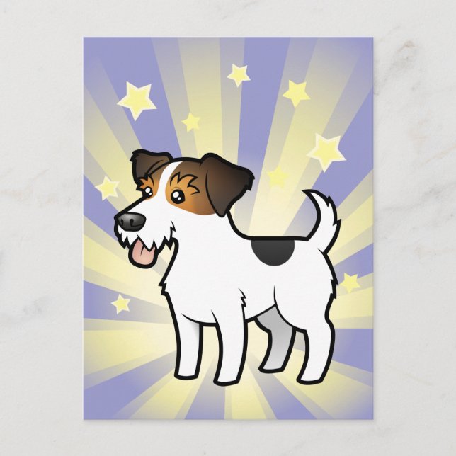 Little Star Jack Russell Terrier Postcard (Front)