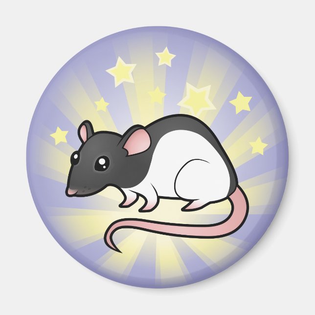 Little Star Rat Magnet (Front)