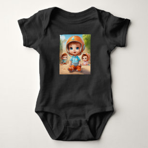 Little Stars – Big Blue-Eyed Cuties Baby Bodysuit