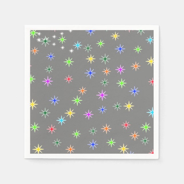 Little Stars, Big Smiles Party Napkins (Front)