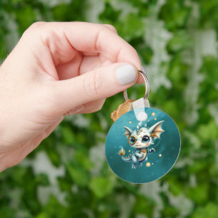 Little Steam Dragon – Professional Chaos Engineer. Key Ring