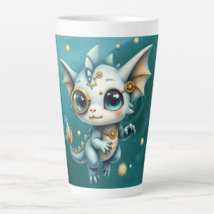 Little Steam Dragon – Professional Chaos Engineer. Latte Mug