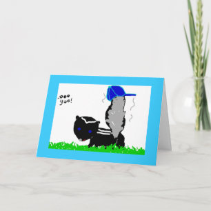 Little Stinker Boy Card