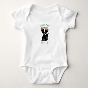 Little Stinker Personalised Baby Skunk Baby Bodysuit