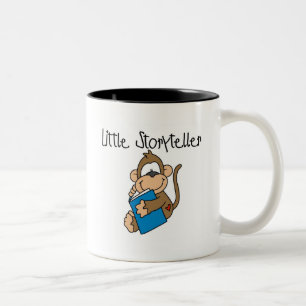 Little Storyteller Tshirts and Gifts Two-Tone Coffee Mug