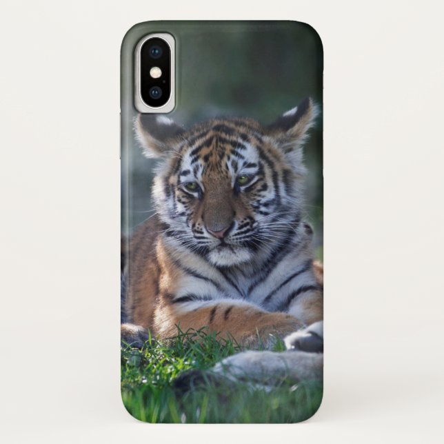 Little Stripes iPhone X Case (Back)