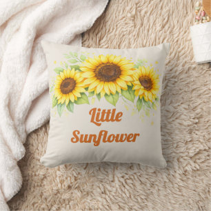Little Sunflower Nursery Art Cushion