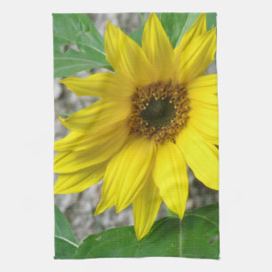 Little Sunflower Tea Towel