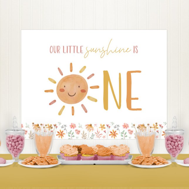 Little Sunshine 1st Birthday  Banner (Creator Uploaded)