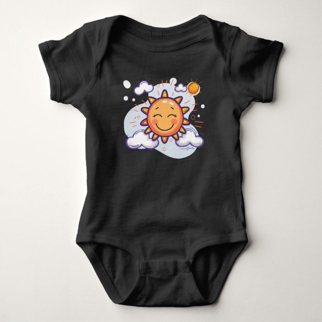 ☀️ Little Sunshine Baby Bodysuit (Front)