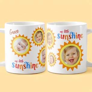 Little Sunshine Milestone Baby Photo Coffee Mug