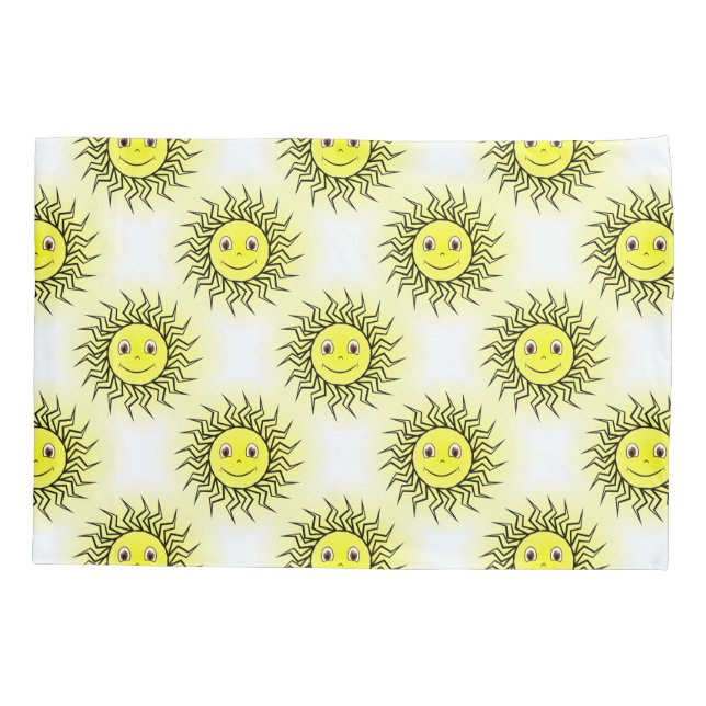 Little Sunshine Pattern Pillowcase (Back)