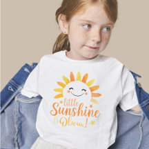 Little Sunshine Personalised Kids' Shirt