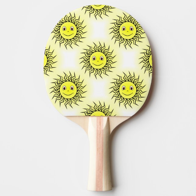 Little Sunshine Ping Pong Paddle (Front)