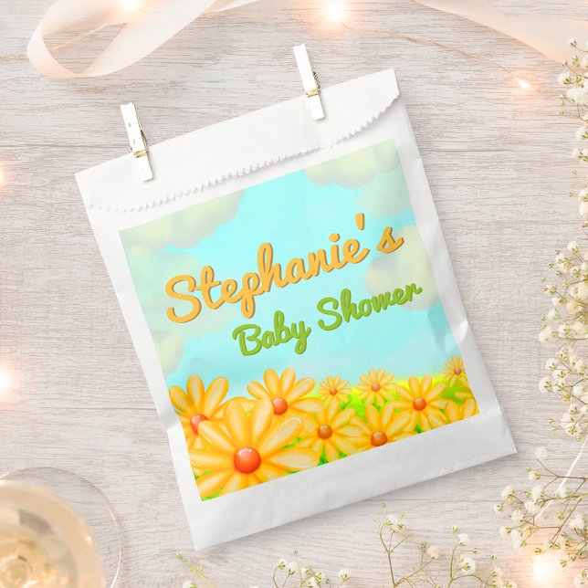 Little Sunshine - Spring Baby Shower Favour Bags (Creator Uploaded)