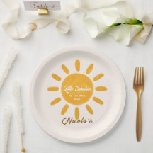 Little sunshine Sunny baby shower